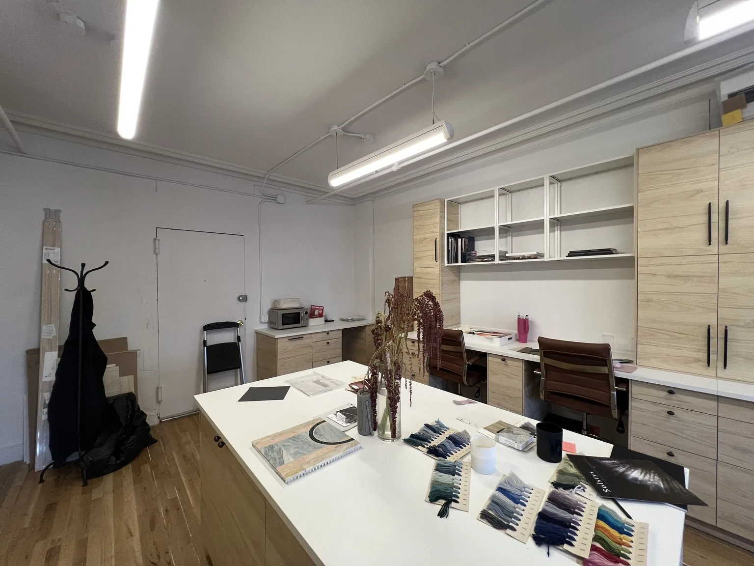 IKEA kitchen installation near DUMBO, NY — Light Wood Kitchen with Island