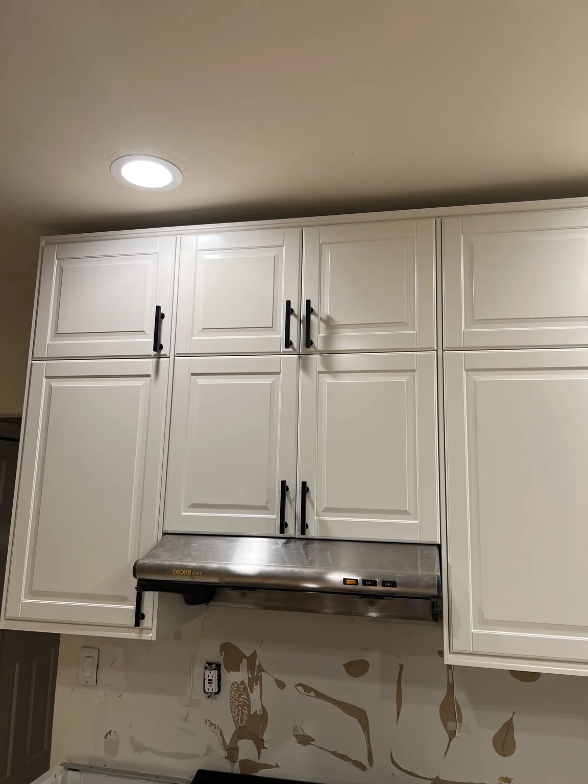IKEA kitchen installation near Upper West Side, NY — White Shaker U-Shaped Kitchen